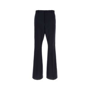 Jil Sander Men Navy Blue Wool Blend Pant